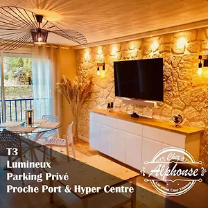  Apartamento Chez Alphonse : T3 Cosy Et Rénové - Proche Du Port Francia